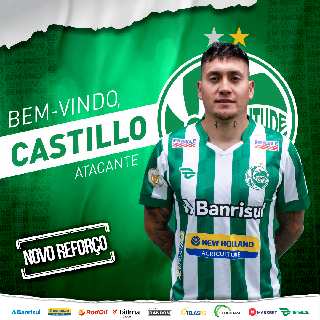 Nicolás Castillo é o novo atacante do Juventude