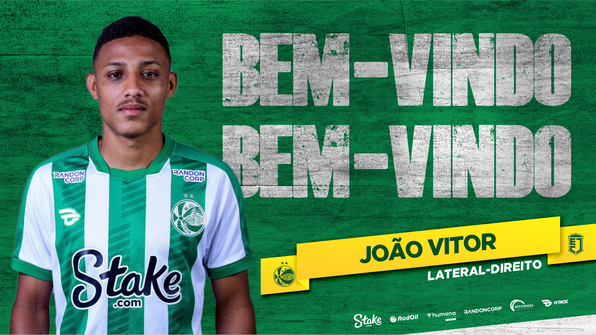 Juventude confirma contratação do lateral-direito João Vitor