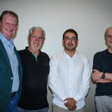 Rogério Bridi, Paulo Machado, Fábio Pizzamiglio e Rudimar Borelli